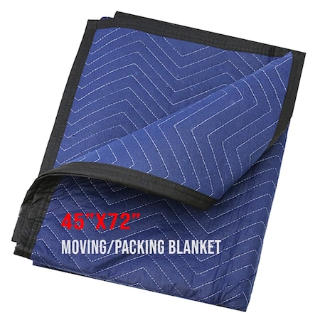 Boxer Tools 45 in x 72 in Moving Blanket - Multipurpose, Lightweight, Pcking, Moving, Scratch Protection 77810